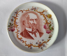 Antique Commemorative  Plaque / Plate William E Gladstone (Circa 1898)