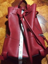 Zara Backpack Shoulder bag Red