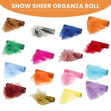Organza Roll Fabric Christmas