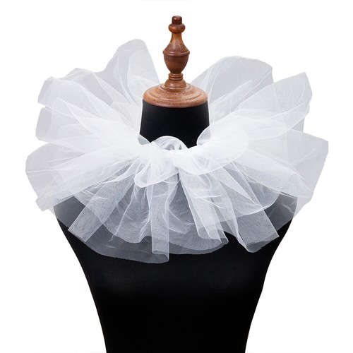 Renaissance tulle ruffle neck - renaissance,