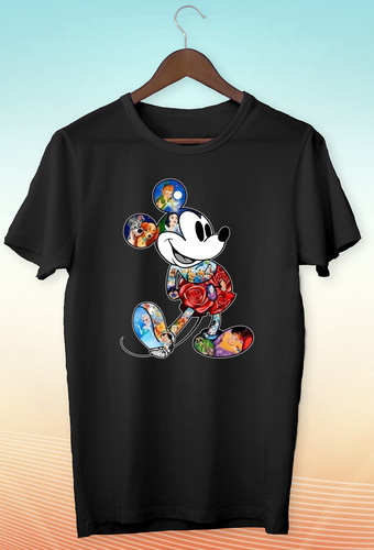 Mickey mouse colorful men - mickey,