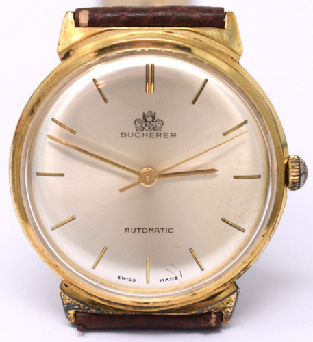 Vintage mens 1960s bucherer - 1960s,
