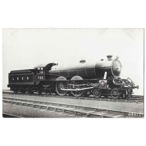 Lner railway locomotive 732 - railway,