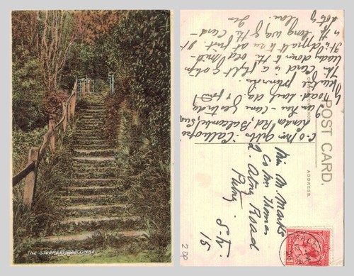 Vintage postcard the - -,