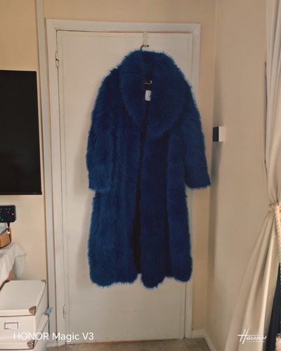 Women faux fur winter - faux, coat