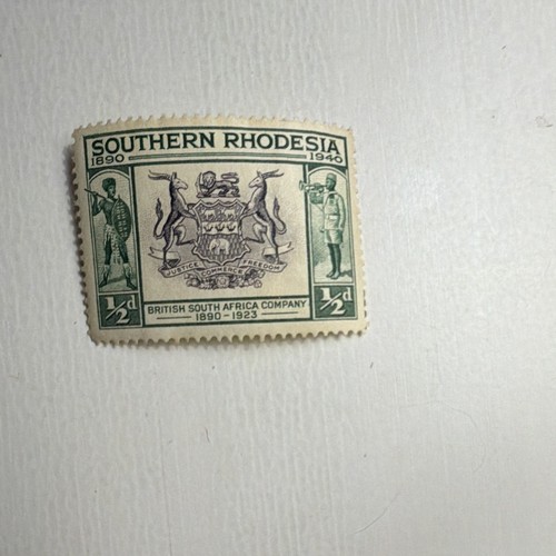 Southern rhodesia 2d - southern, 1/2d