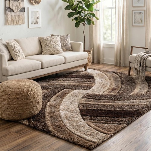 Shaggy area rugs shimmer - area,