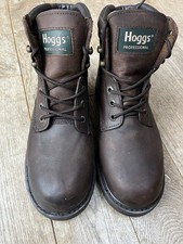Hoggs Professional Boots - Waterproof - Size UK 7 - Brown - Brand New RRP £79.95