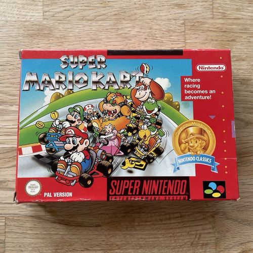 Super mario kart - kart, snes