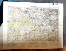 ORIGINAL  WW2 ORDNANCE MAP