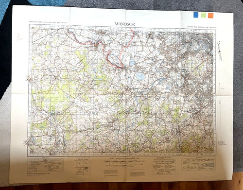 Original ww2 ordnance - , map