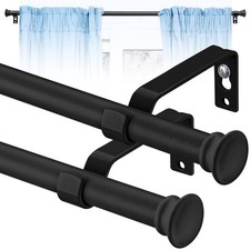 Double Curtain Pole, Curtain