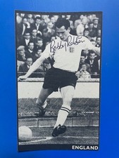 BOBBY ROBSON SIGNED 1950-56