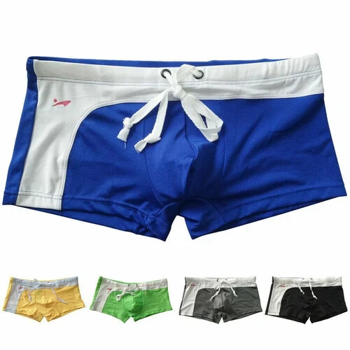 Mens aussie style square cut - style,