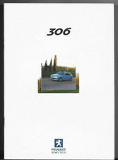 Peugeot 306 Hatchback 2000-2001 UK Market Brochure GTi-6 XSi D-Turbo XS GLX LX L