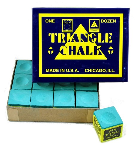 Snooker pool triangle - pool, chalk