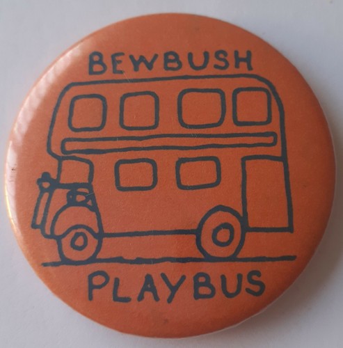 Button badge bewbush playbus - badge:,