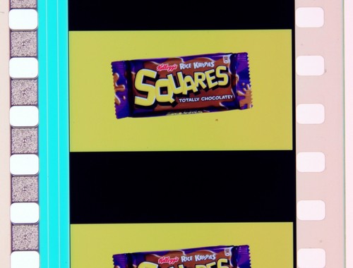 Kelloggs squares 35mm film - kelloggs,