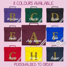 Personalised School Book Bag
