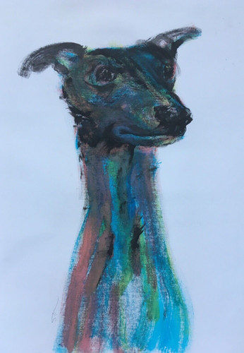 Original signed ink - ink, painting