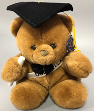 D.S.N 'Good Luck' Graduation Teddy Bear Brown 22cm Pre-Owned