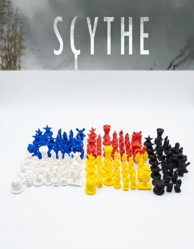 Scythe board game - ⚙️,
