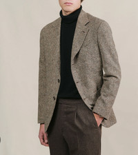 BESPOKE Donegal Tweed Brown