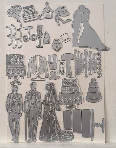 Mixed die set wedding - -, theme