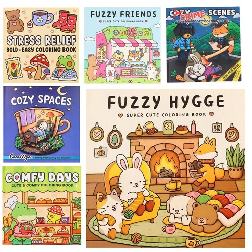 Little spooky coloring book - coloring,