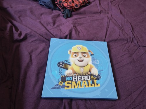 Paw patrol bedroom wall canvas - patrol,