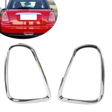 Rear Tail Light Cover Trim For BMW Mini Cooper R56 R57 R58 R59 2007-2014 Chrome