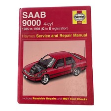 Saab 9000 Haynes Service & Repair Manual 1985-1998 4-Cylinder (1686)