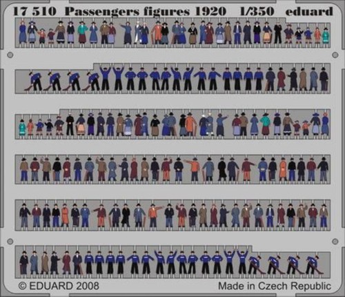 Eduard 17510 350 passengers - eduard, 1:350