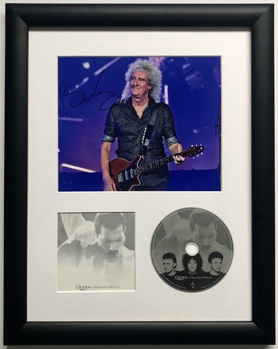 Brian may queen signed - /,