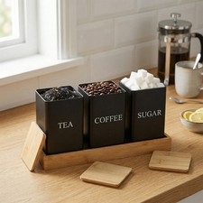Piece coffee tea sugar set - tea,