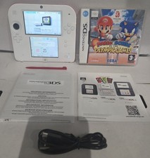 Nintendo 2DS Red & White Console With Mario Sonic Game Bundle AUH10030982 9