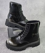 Zara Chunky Distressed Boots