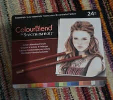 Colourblend by Spectrum Noir, 24 pencils in a tin. Essentials.