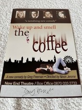 Daniel Hill Actor Signed Photo Genuine Original Theatre Flyer 21 x 14 cm