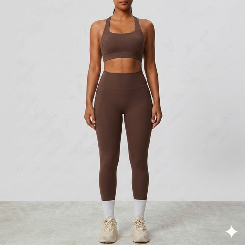 Yoga fitness set high - yoga, high-waist