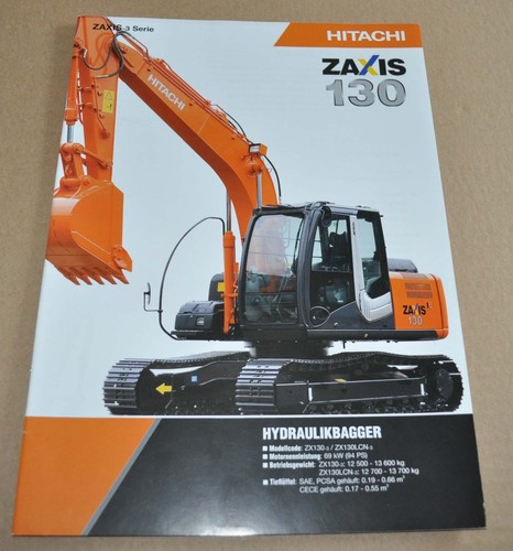 Hitachi zaxis 130 excavator - zaxis,