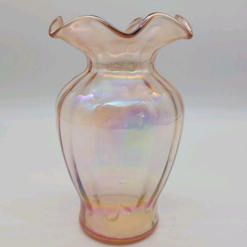 Vintage art glass - vintage, pink