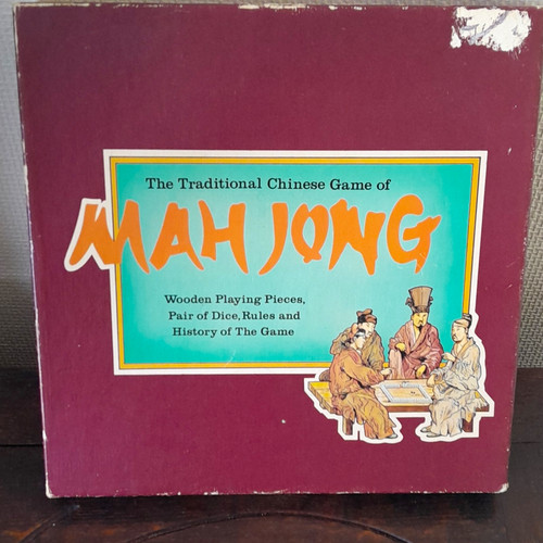 Traditional chinese mah - mah, jongg