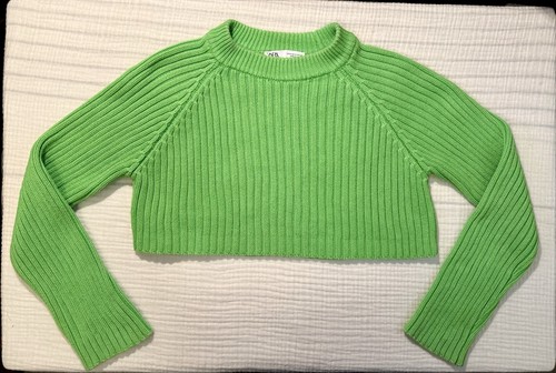 Zara 100 cotton lime green - zara,