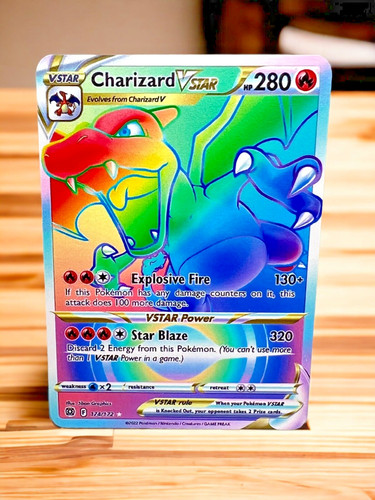 Charizard vstar rainbow - charizard,