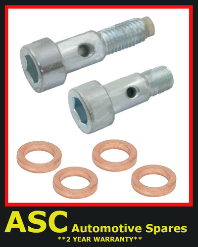 Banjo bolt kit with - bolt,