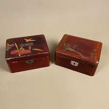 2 Antique Japanese Oriental