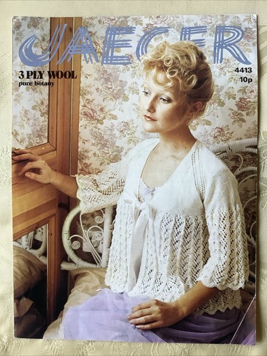 Jaeger knitting pattern 4413