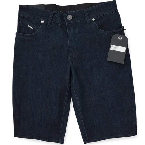 Atticus navy denim shorts - atticus,