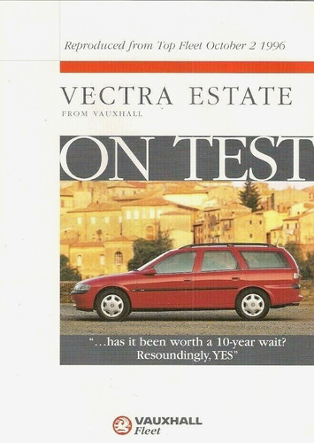 Vauxhall vectra estate - vauxhall,